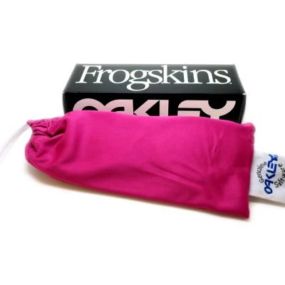 oakley frogskins pouch and box
