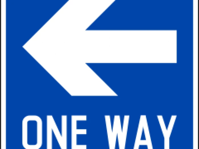 one way 1