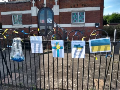 our prayers are with ukraine
