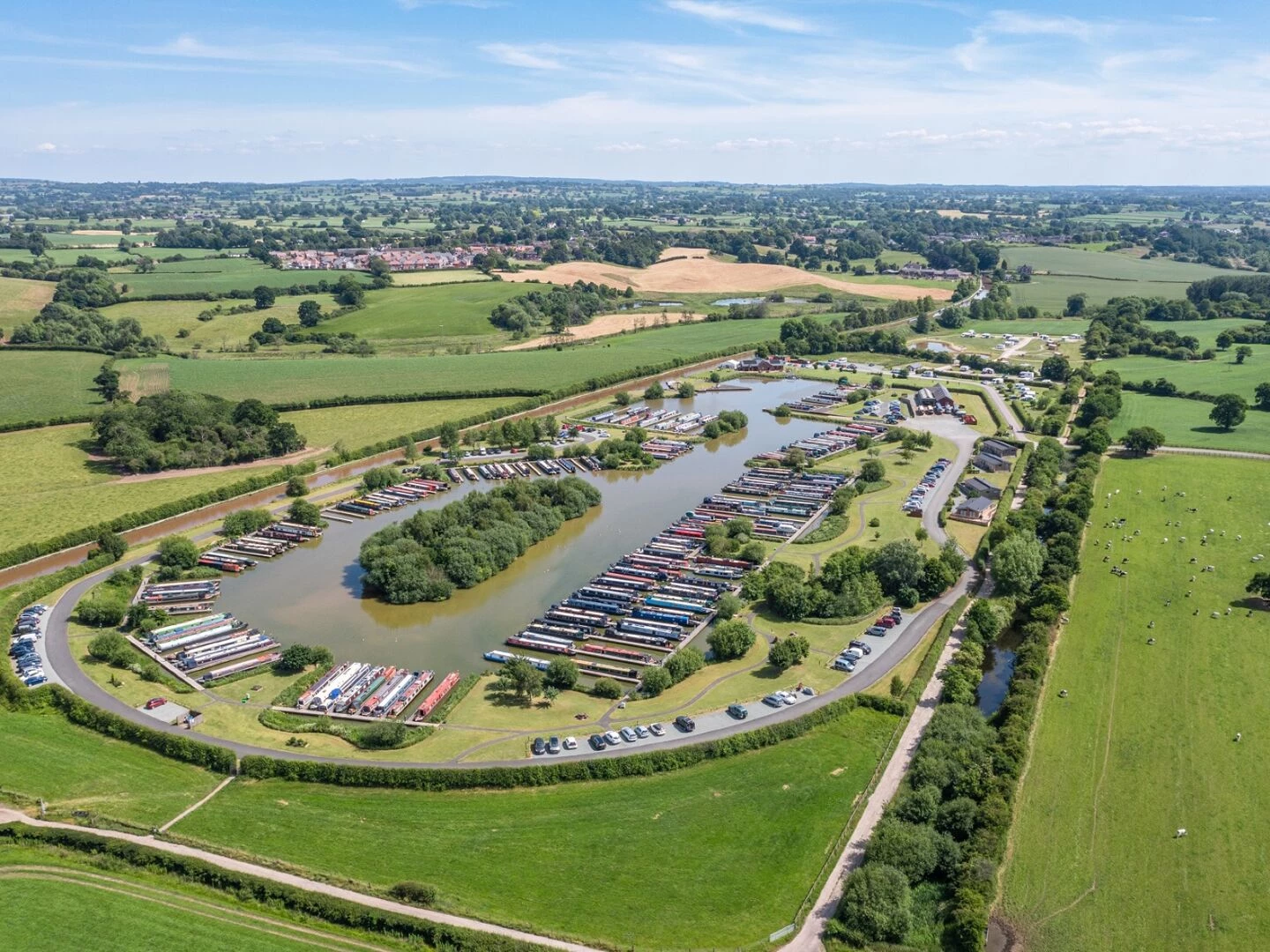 overwater marina