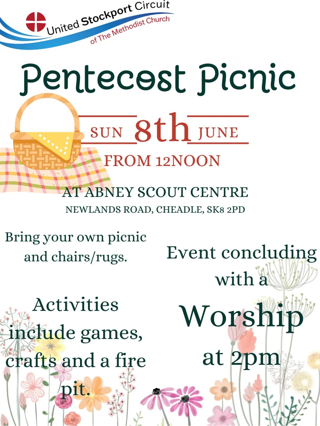 pentecost picnic flyer