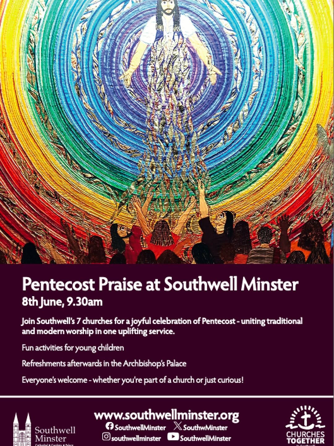 pentecost praise flyer