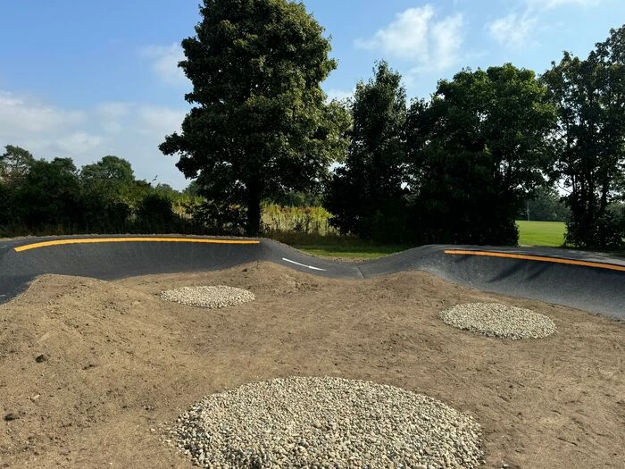 pickering pump track bends