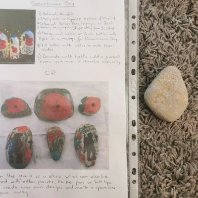 poole methodists remembrance crafts