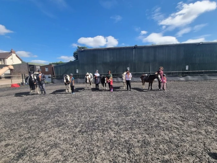 positive steps at poplars riding school
