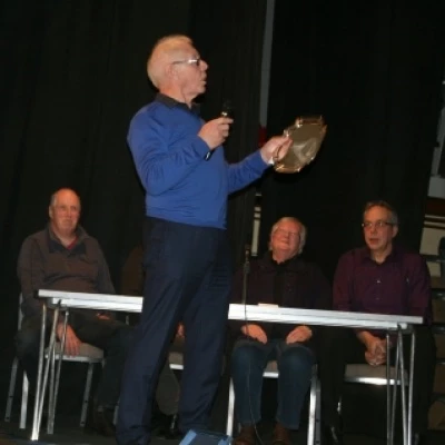 presentation by brian hardacre community centre