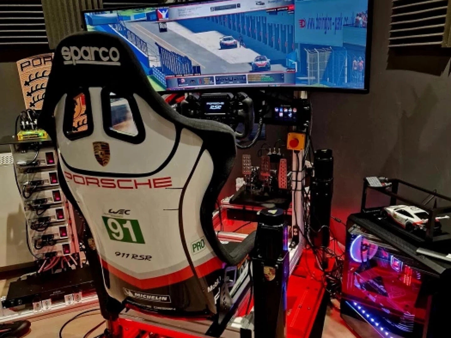 racing rig cockpit