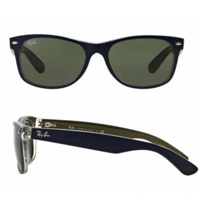 rb21322188shot2 rayban new wayfarer bicolor blue  green