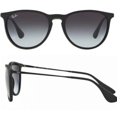 rb4146228gshot2 rayban erika rubber black gradient grey