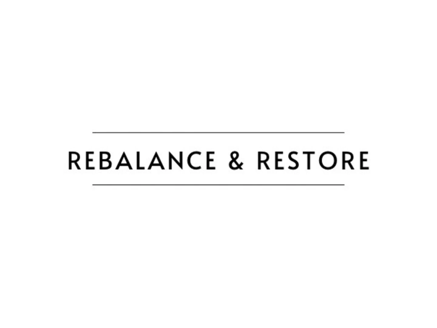 rebelance amp restore