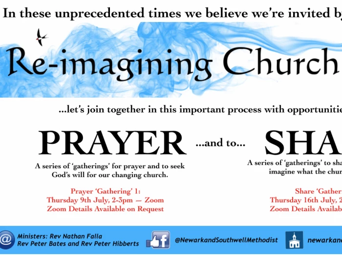 reimagining church flyer  without meeting id
