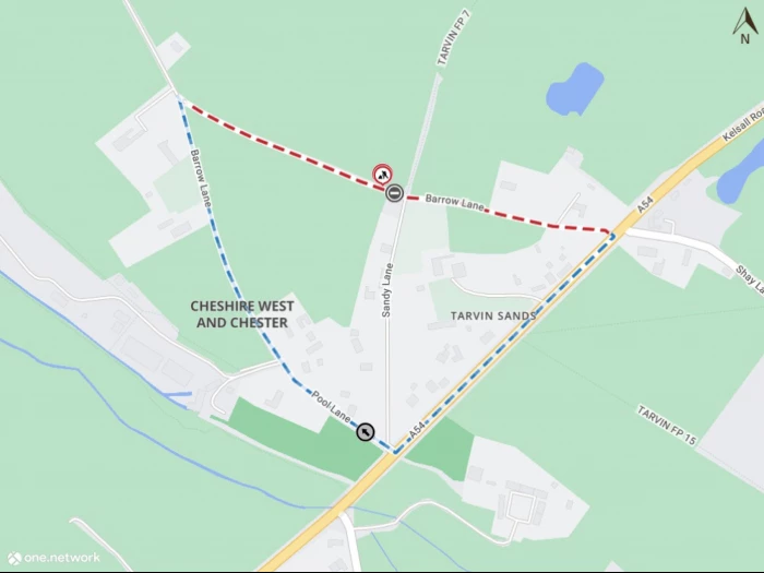 road closure  barrow lane 28092023