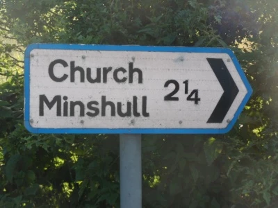 road sign