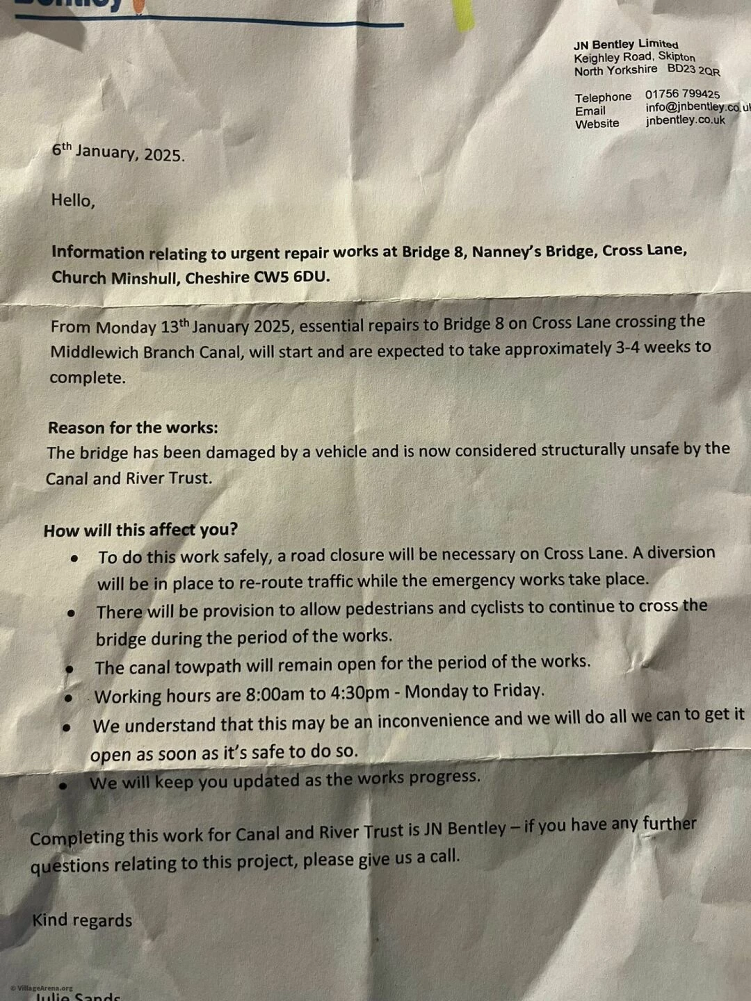 roadclosure2025nannysbridge