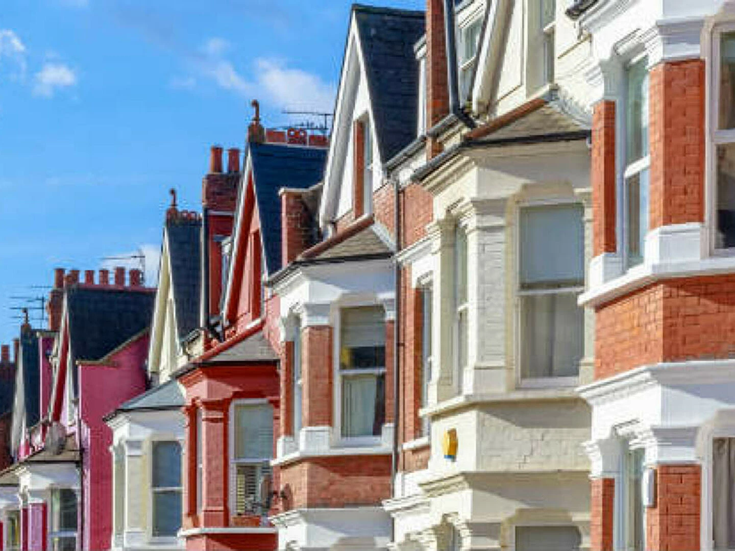 row of houses