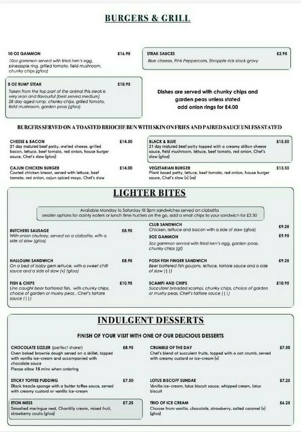 s menu 2