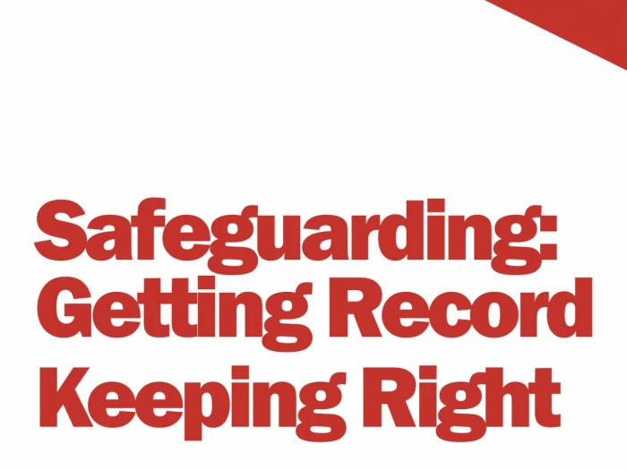 safeguardinggettingrecordkeepingright