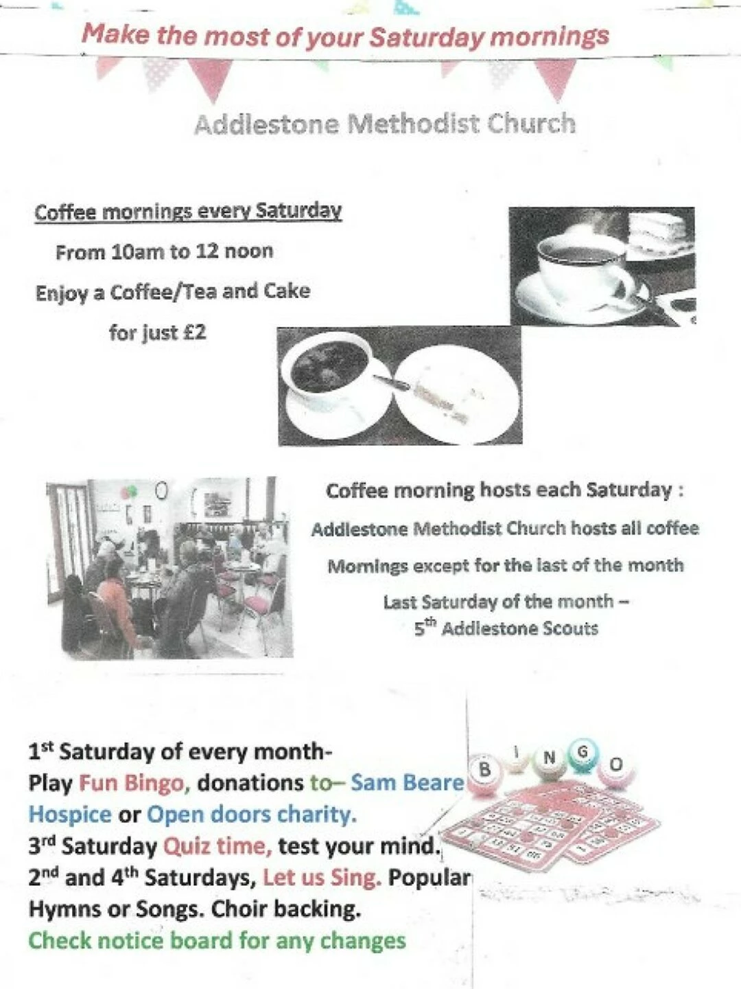 sat morning events 2025