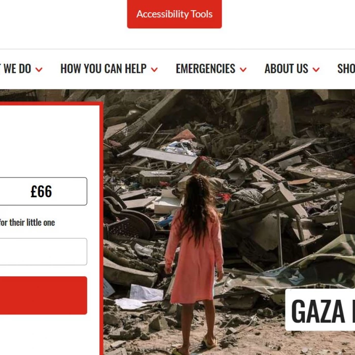 save the children  website image