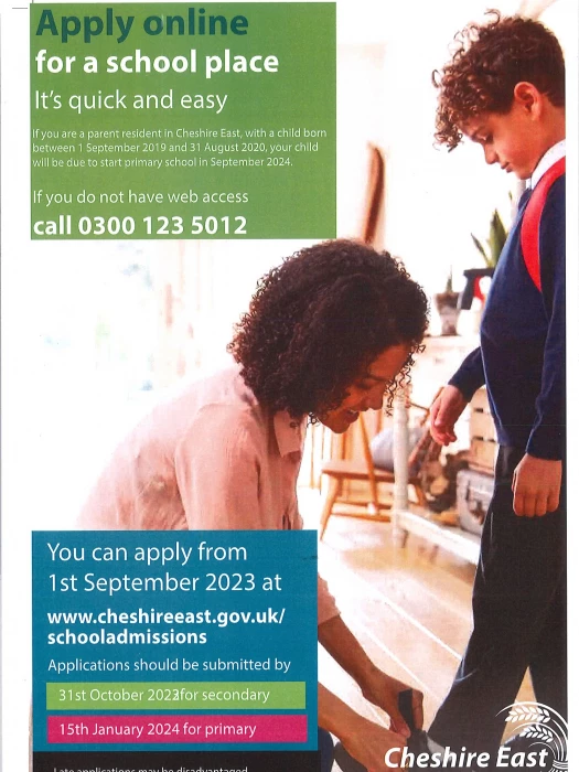 school admissions sept2024