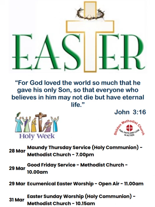 shildon easter poster