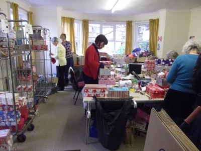 shoe boxes