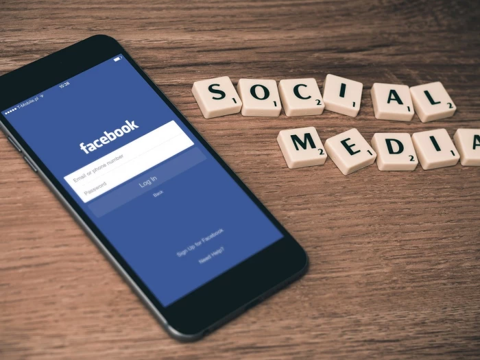 social media facebook smartphone