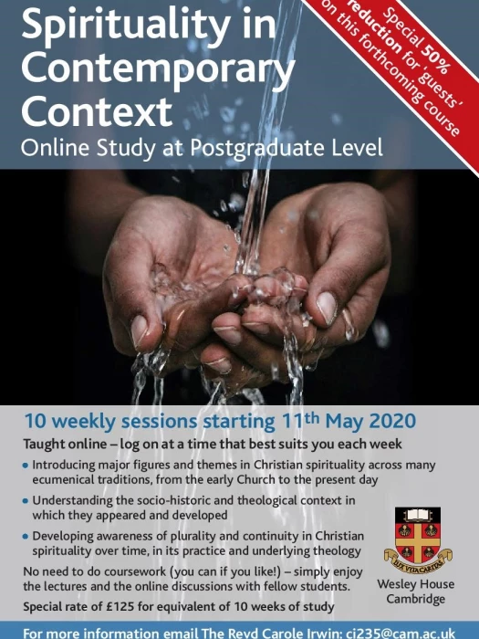 spirituality in contemporary context course