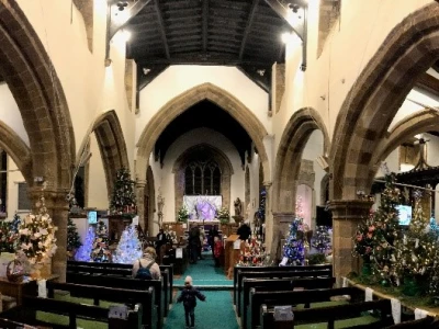 st giles  christmas tree festival