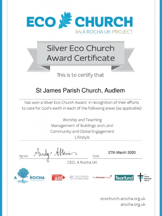 st james eco award