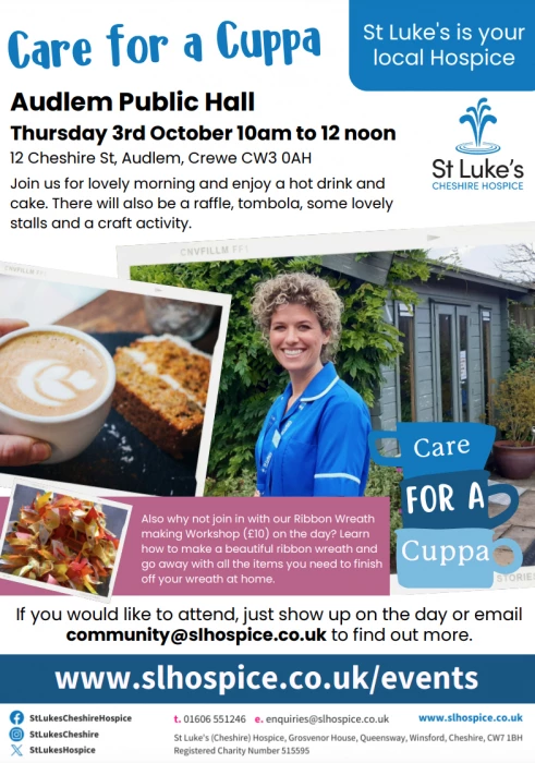 st lukes cuppa event