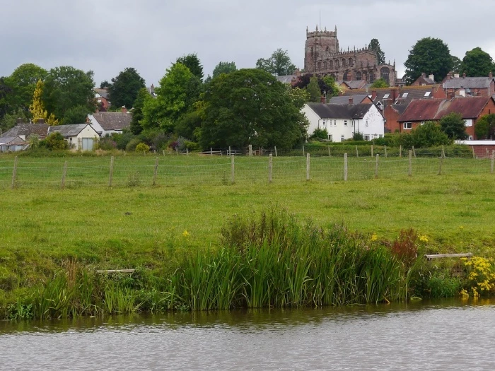 st oswald39s church from good moors pond