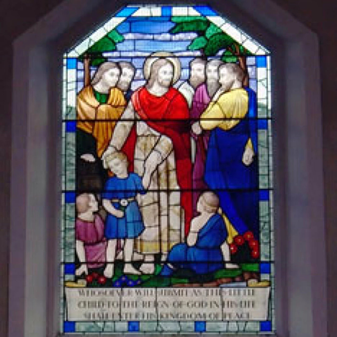 stained glass window
