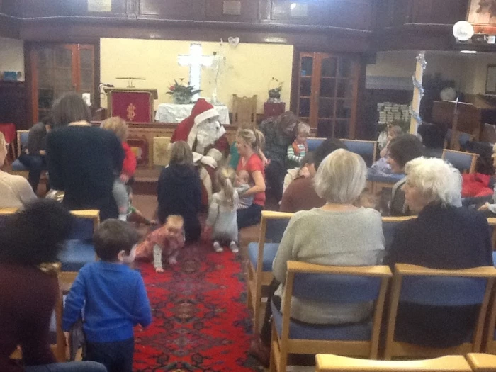 stay and play father christmas