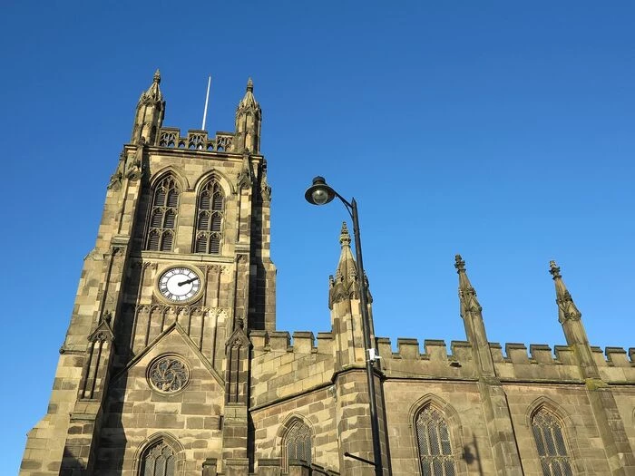 stockport church architecture