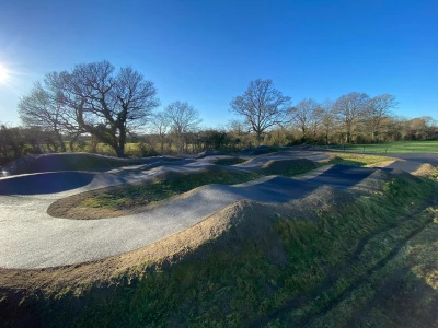 swanmore pump track view