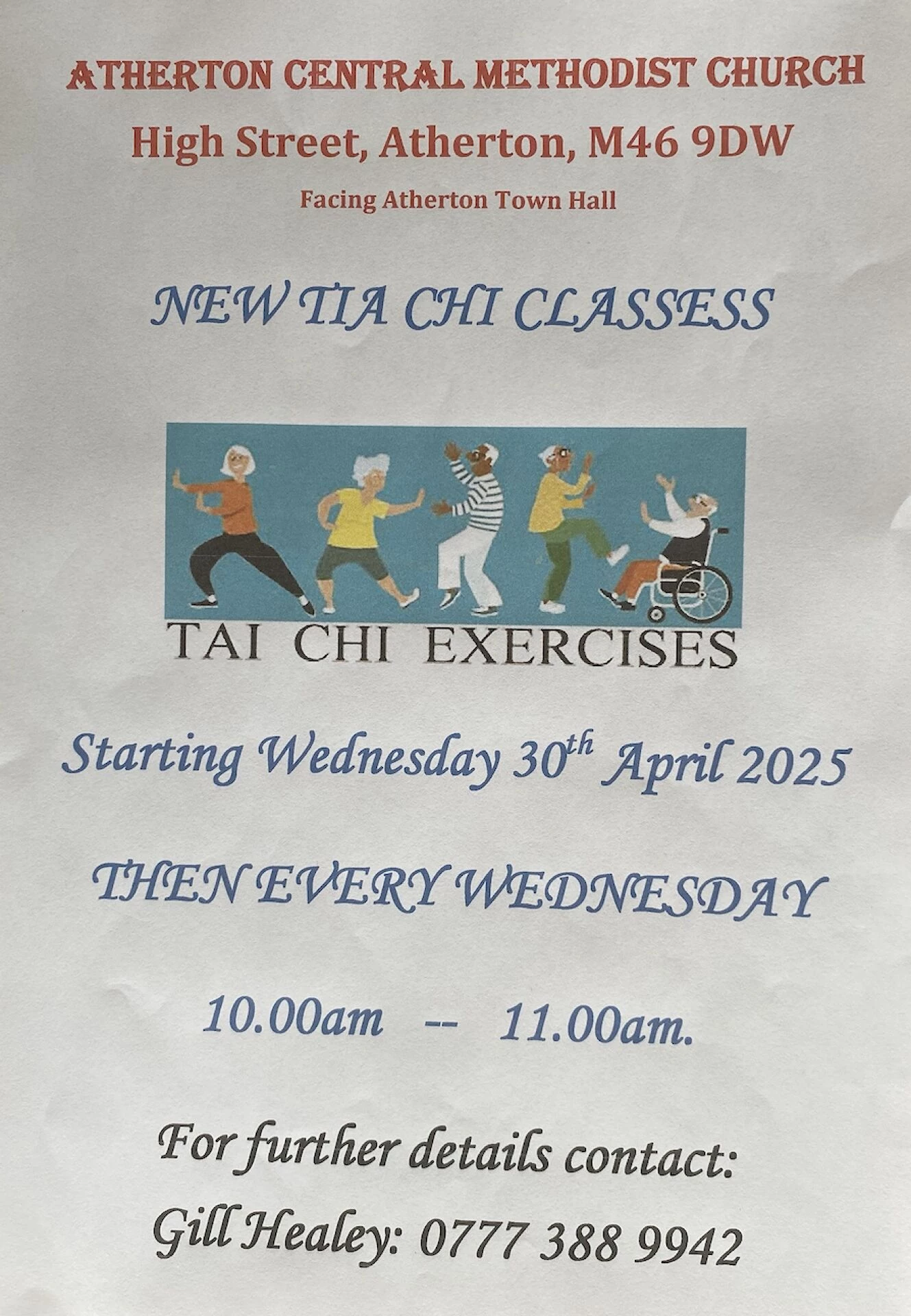 tai chi at atherton central