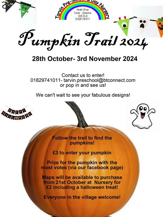 tarvin preschool pumpkin trail 24