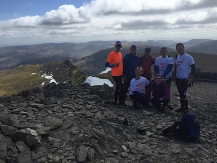 team on helvellyn