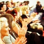 the audience congratulates the winners photo by chloe lekeux  camera shy