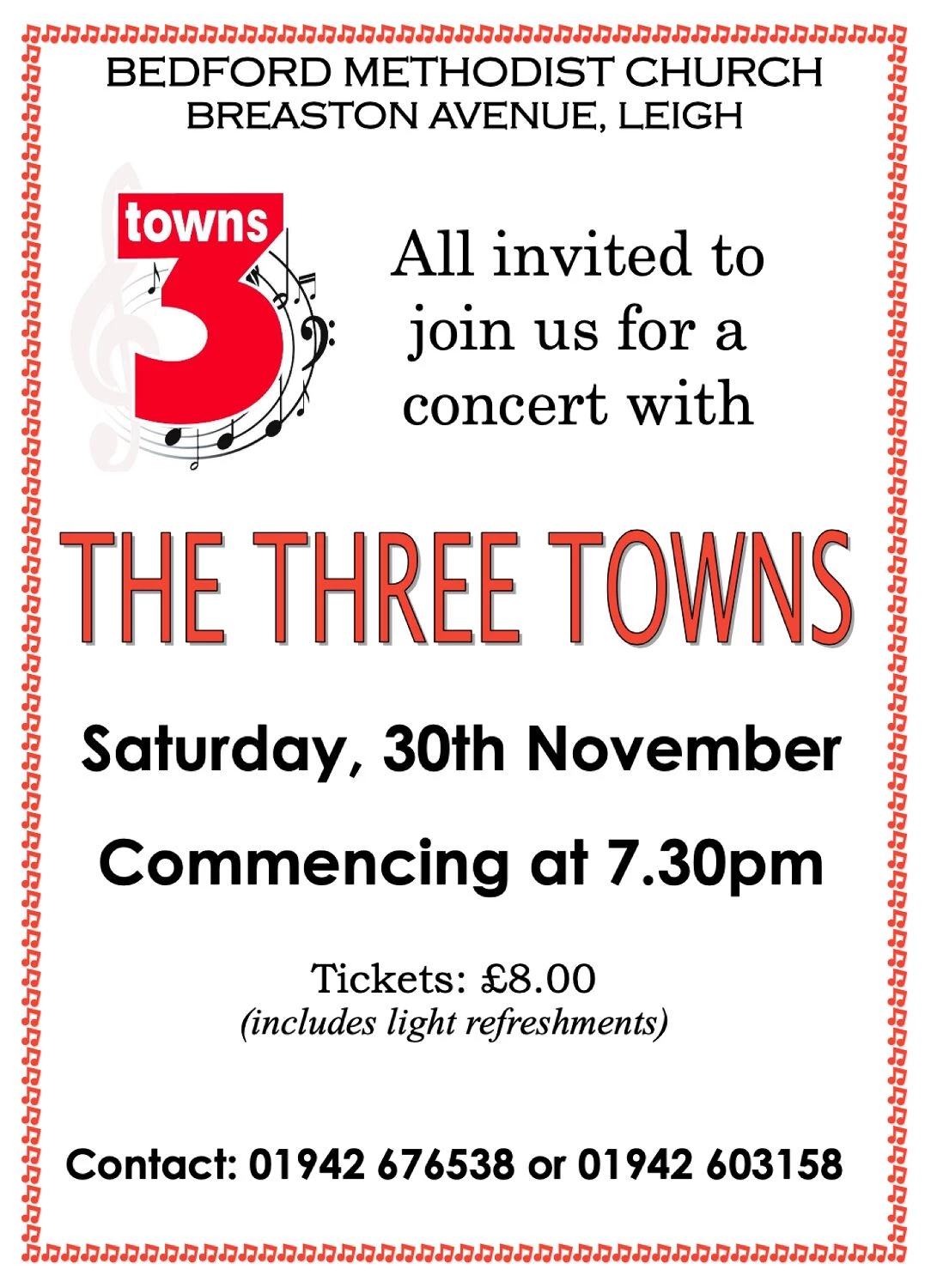 three towns november 2024