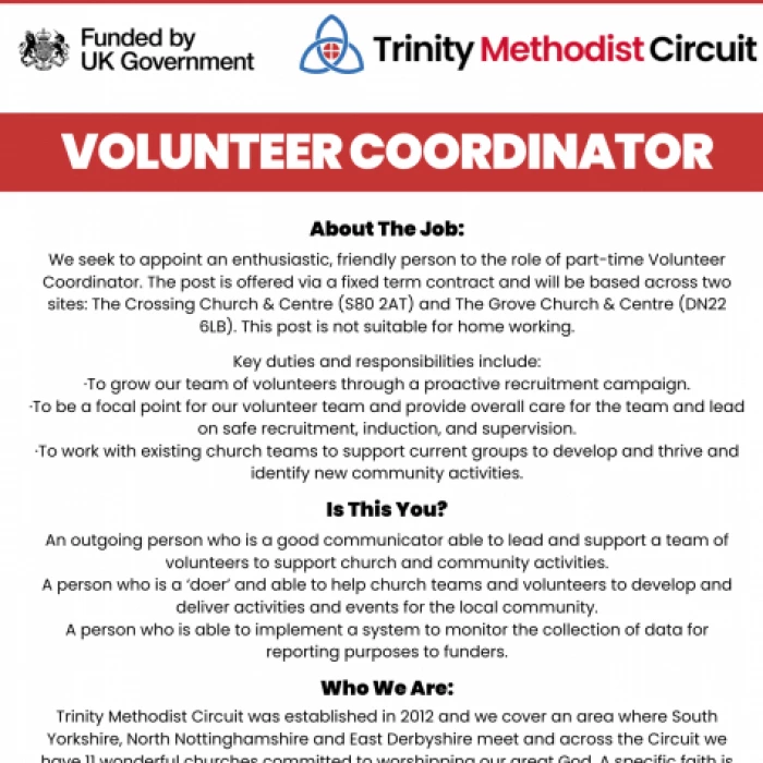 tmcjavolunteer coordinator
