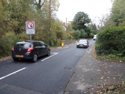 traffic calming finished