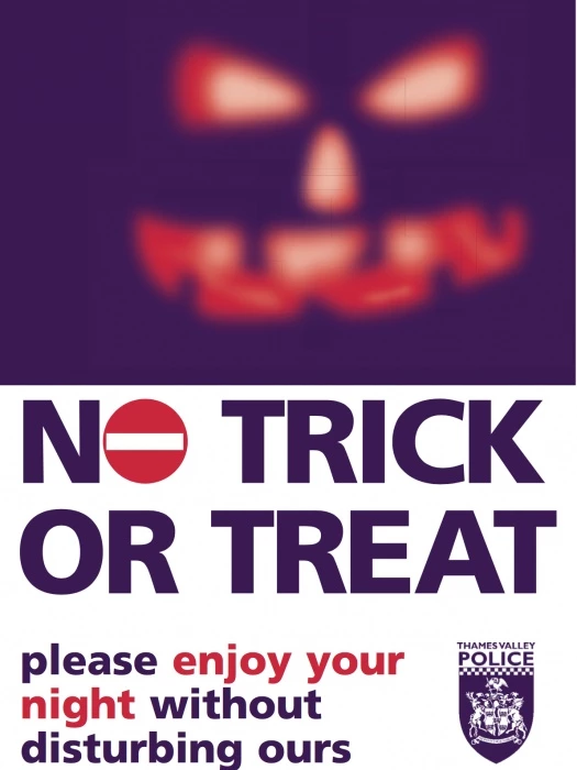 trick or treat poster