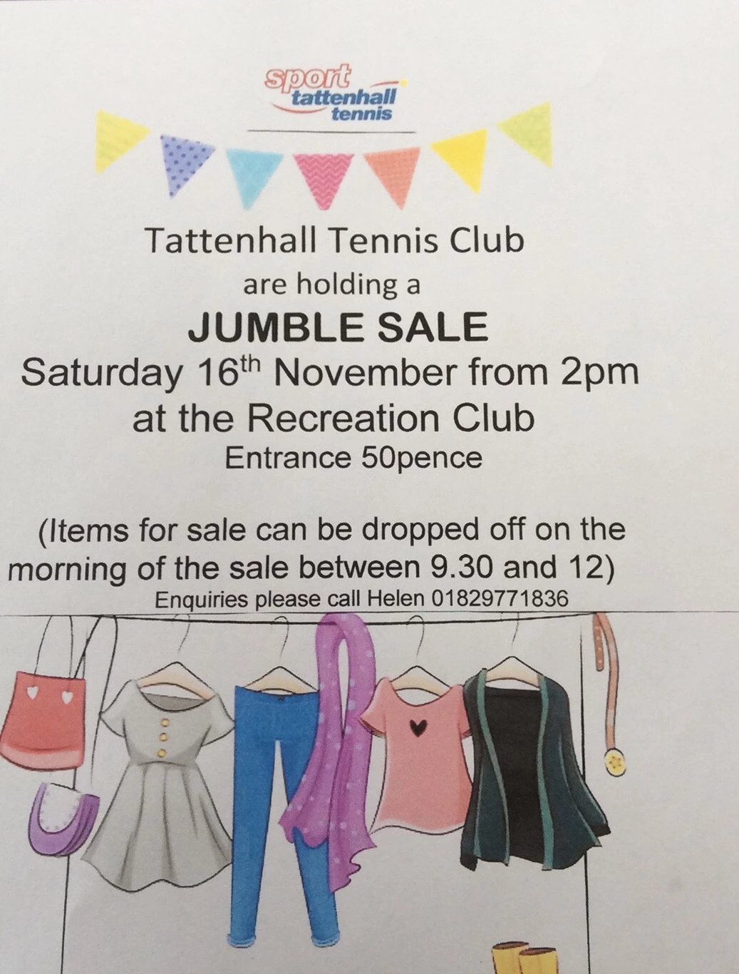 ttc jumble sale