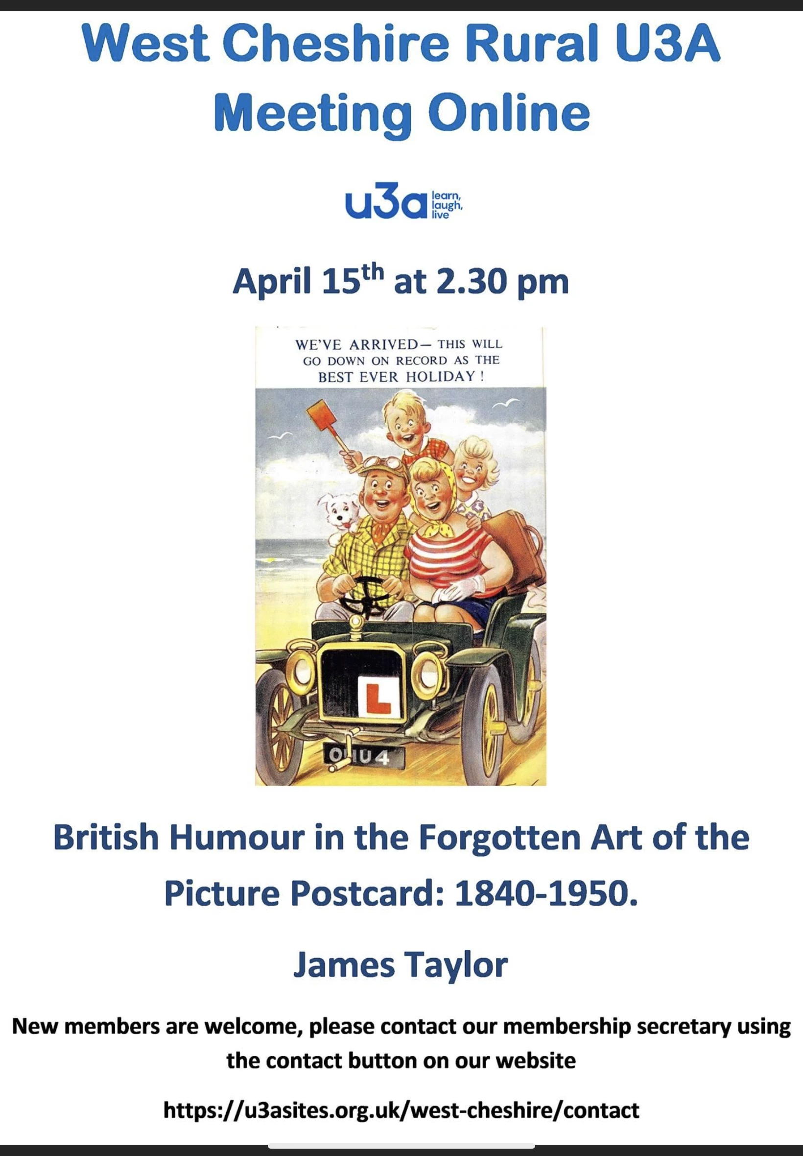 u3a april