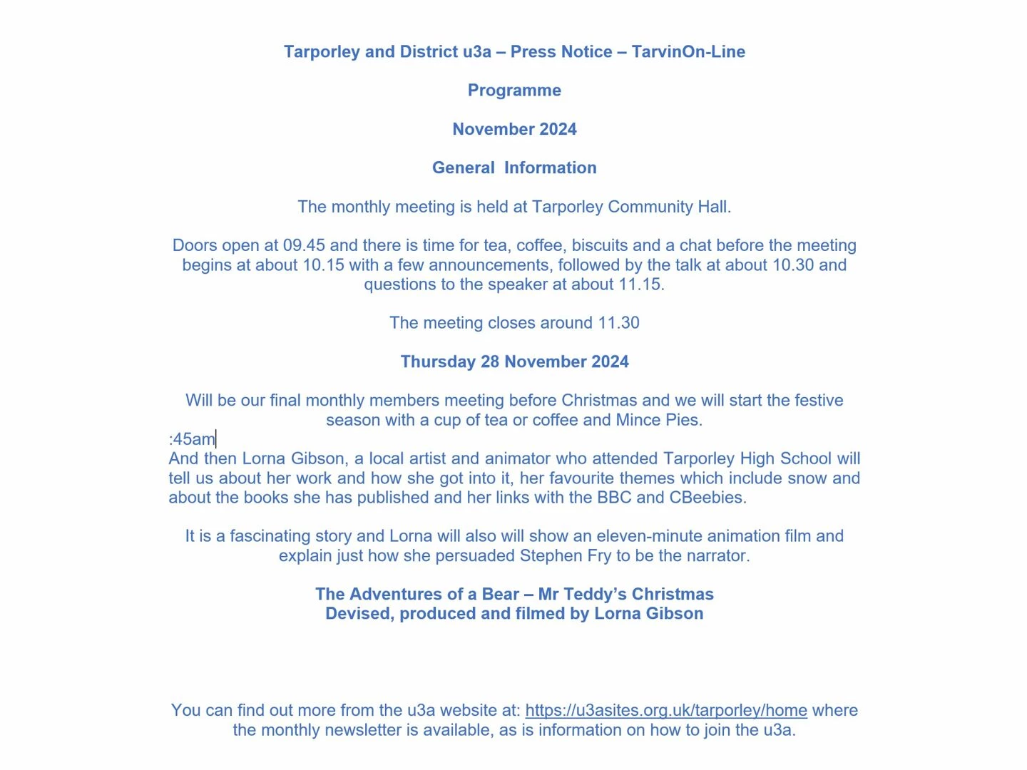 u3a meeting november 2024 4x3