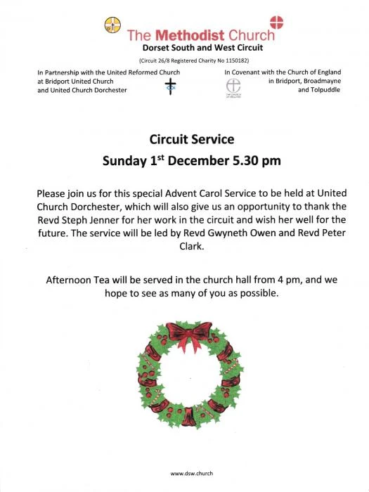 ucd advent carol service  circuit invitation
