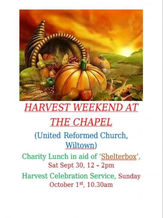 urc harvest festival weekend 2017