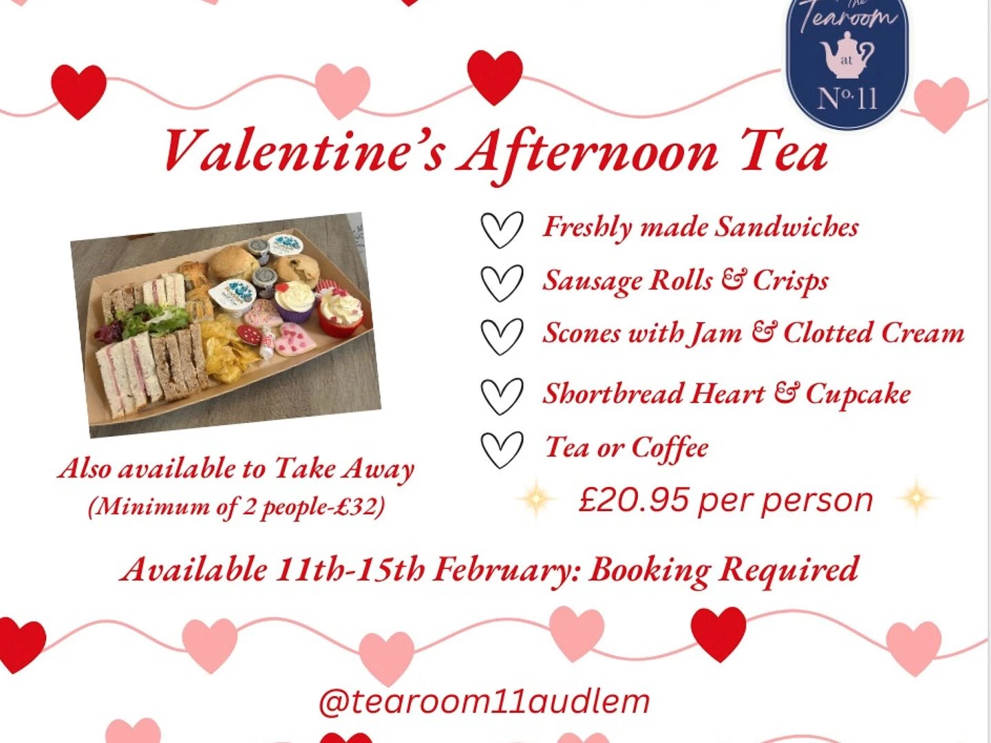 valentine39s afternoon tea